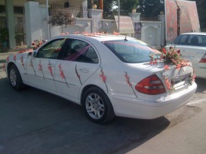 Marriage parties car Mercedes